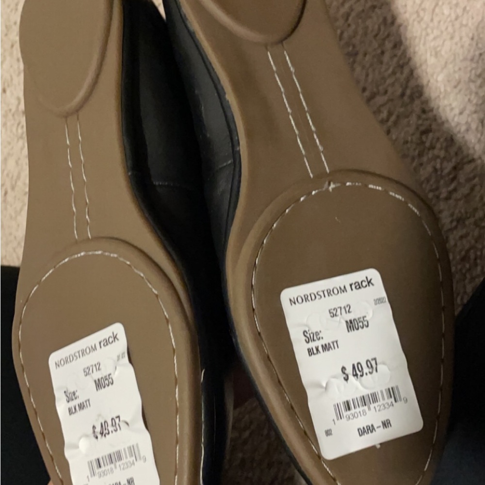 Black flats Adam tucker